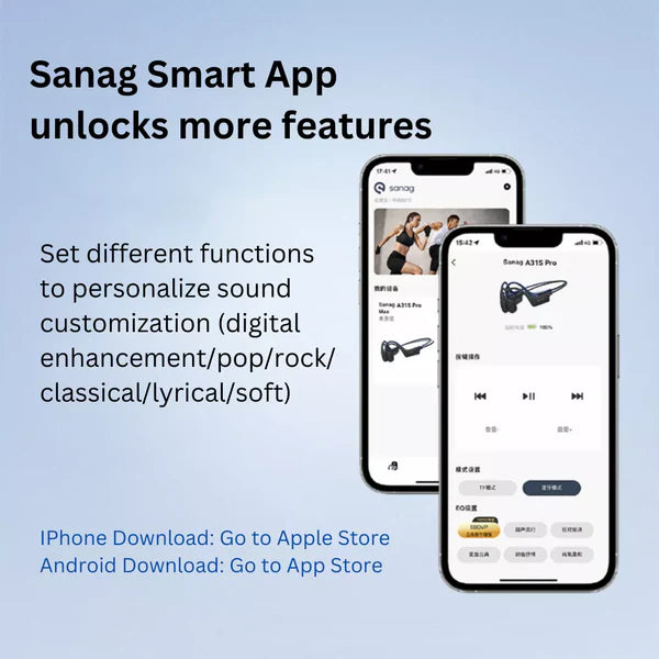 Sanag A31S Pro Open Ear Wireless Bluetooth Sports Air Conduction Headphones /Black-blue Sanag A31S Pro Open Ear Wireless Bluetooth Sports Air Conduction Headphones /Black-blue